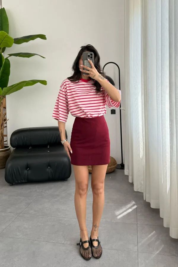 Cha Bordo Mini Etek